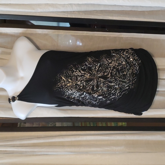 Romeo & Juliet Couture Dress Sz L - Picture 1 of 6